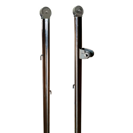 배드민턴지주 [스텐,고정식] OSB404-2SK