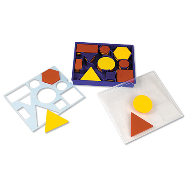 [EDU 1270] 속성블록 데스크 세트 Attribute Blocks Desk Set