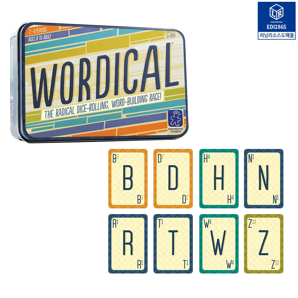 가베가족 월디칼 단어게임 [EDI2865]/ee